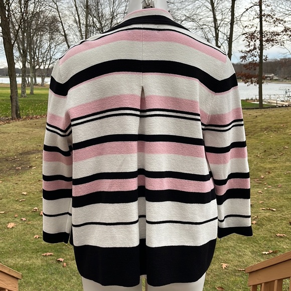 Kasper cotton open front cardigan PXL - Picture 4 of 8
